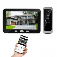 Беспроводной WiFi видеодомофон  PST-ED400VK Tuya Smart с PIR датчиком